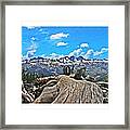 The View From Atop San Joaquin Ridge Framed Print