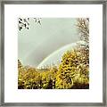 There Is A Rainbow High In The Sky Framed Print