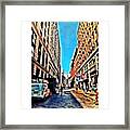 Thin Streets Of Soho... #soho #streets Framed Print