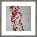 Thinking - Life Drawing Framed Print