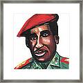 Thomas Sankara Framed Print