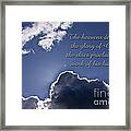 Thought Framed Print