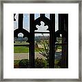 Through The Chapel Arches Framed Print