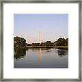 Time To Reflect Framed Print