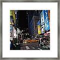 Times Square 190 Framed Print