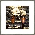 Toast To The Evening Framed Print