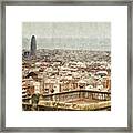 Torre Agbar - Barcelona Framed Print
