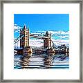 Tower Bridge Bright Framed Print