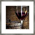 Traditional Red Wine Framed Print