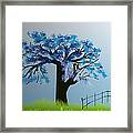 Tree In Seasons - 2 Framed Print
