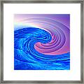 Tsunami Vi Framed Print