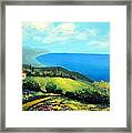 Tuscan Coastline Framed Print