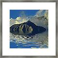 Tuscany Apuane Mounts Marble Caves Landscape Framed Print