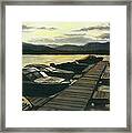 Twin Lakes Framed Print