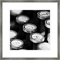 Typewriter Keys Framed Print