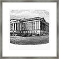 U.s. Treasury Department Framed Print