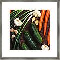 Vegetables Framed Print