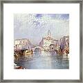 Venetian Canal Framed Print