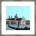 Venice From A Gandola Framed Print