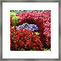 Versailles Garden Flowers Framed Print