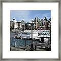 Victoria Inner Harbour Framed Print