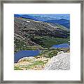 View From Atop Mt. Evans Framed Print