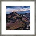 View From The Watchman Framed Print