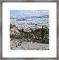 View Of Athens From Acropolis Framed Print View Of Athens From Acropolis Framed Print