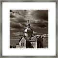 Vintage Church Framed Print