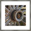 Wagon Wheel Framed Print