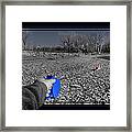 Walk Me Framed Print