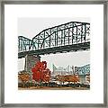 Walnut Street Bridge Framed Print