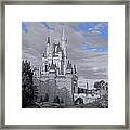 Walt Disney World - Cinderella Castle Framed Print