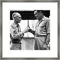 War Correspondent Ernie Pyle Framed Print