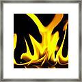 Waster And Fire Framed Print