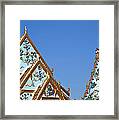 Wat Chamni Hatthakan Gables Dthb934 Framed Print