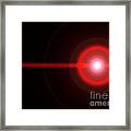 Watching Cylon Framed Print