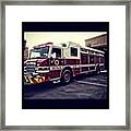 We Got Our New Truck Today.... #iaff Framed Print