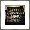 West 52nd Street Framed Print