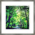 Who Said Cemeteries Had To Be Scary? Framed Print