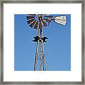 Windmill At For-mar 3489 Framed Print