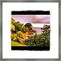 Window To Sea Framed Print