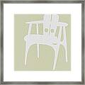 Wooden Chair Framed Print