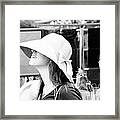You Can Leave Your Hat On. Framed Print