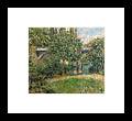 Le Pont Du Chemin De Fer A Chatou-the Railway Bridge At Chatou, 1881 Canvas, 54 X 65,5 Cm R. F.3758. Framed Print Le Pont Du Chemin De Fer A Chatou-the Railway Bridge At Chatou, 1881 Canvas, 54 X 65,5 Cm R. F.3758. Framed Print