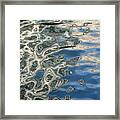 Abstract Water Pattern Framed Print