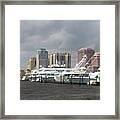 ⛪ #architecture #yacht #building Framed Print