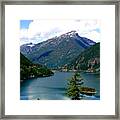Ross Lake In The North Cascades Framed Print