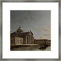San Giorgio Maggiore In The Moonlight Framed Print