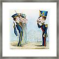 Cartoon: Mexican War, 1846 #0061959 Framed Print